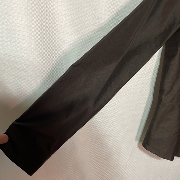 Ann Taylor 12 chocolate brown button down blouse 💯 silk worn once euc like new - Picture 5 of 7
